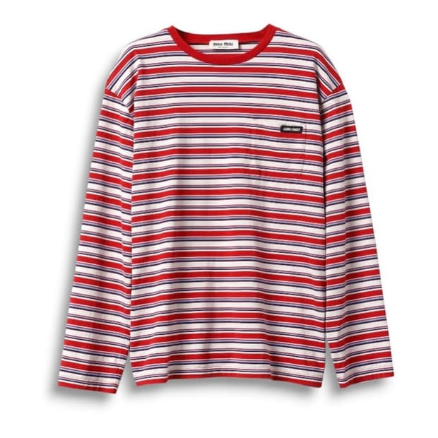 미우미우 포켓 롱슬리브