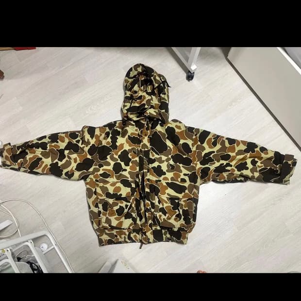 카모 브라우닝 덕헌트 고어택스 야상 자켓