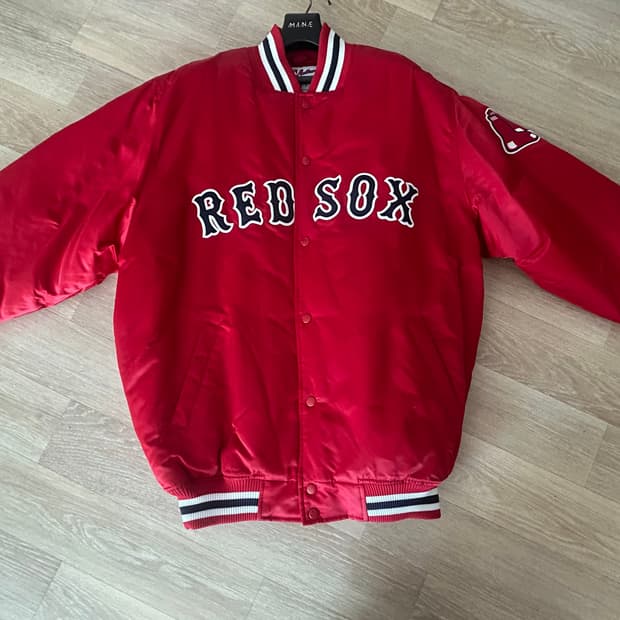 마제스틱 레드삭스 봄버자켓 데드스탁