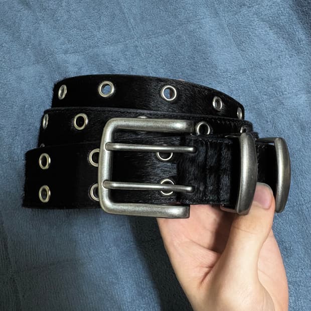 카미엔 x mjd 더블 홀 벨트