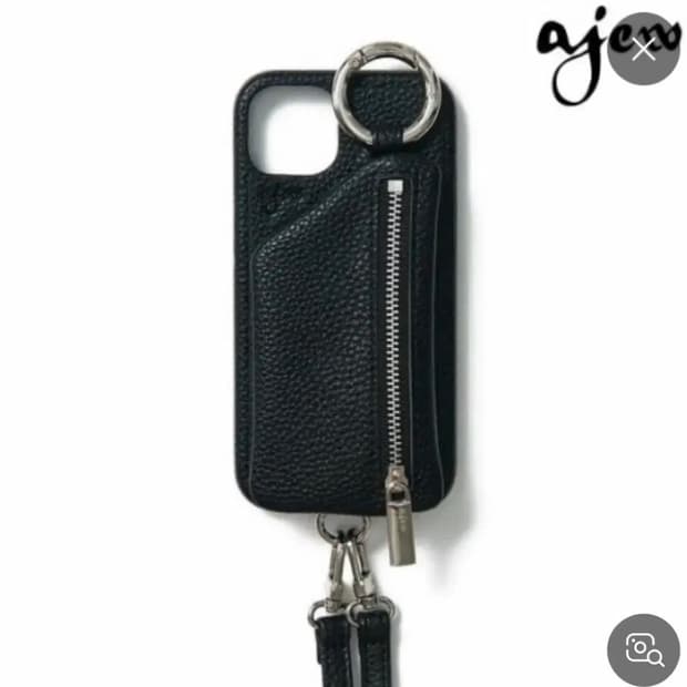 (정품/새상품)Ajew 아이폰 15 프로 pro 케이스 블랙