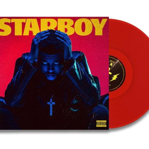 더 위켄드 the weeknd starboy lp 바이닐