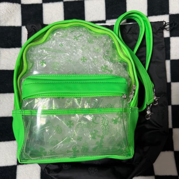 크롬하츠 pvc 그린 백팩