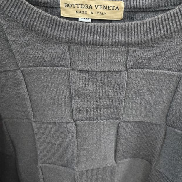 보테가 베네타 그레이 니트