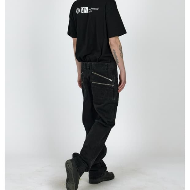 (구매) 플라스틱프로덕트 스플릿 포켓 팬츠 M