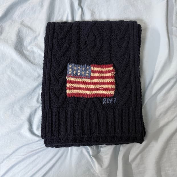 폴로 성조기 머플러