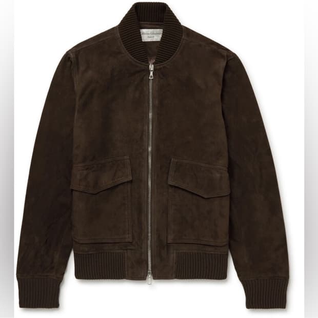 Officine generale 오피신 제네랄 스웨이드 자켓 S 발스타