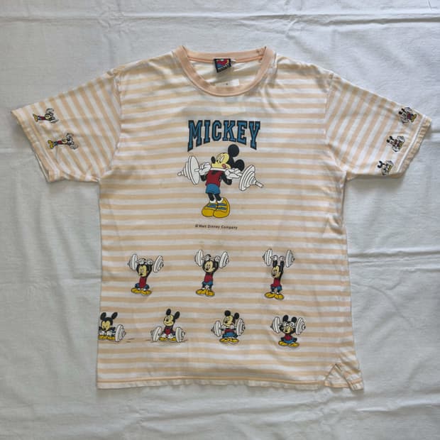 90s 디즈니 미키마우스 반팔 티셔츠