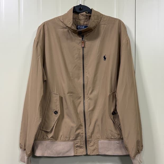 폴로 랄프로렌 베이지 바라쿠타 자켓