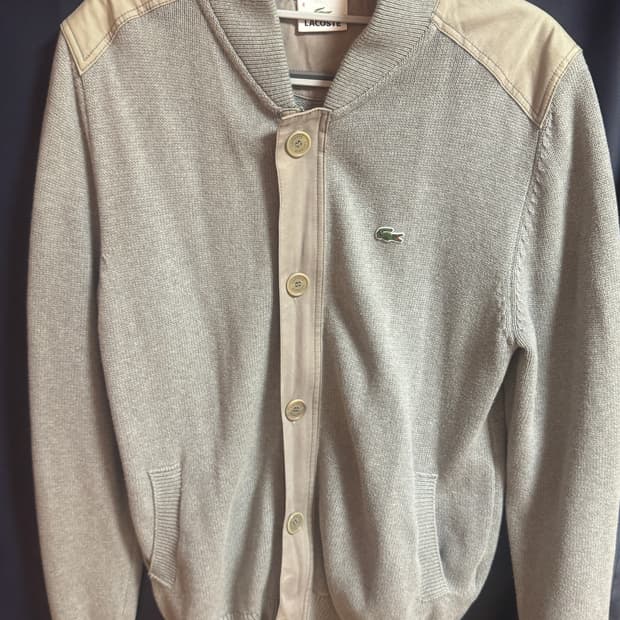 빈티지 라코스테 가디건