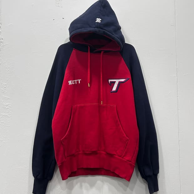 ZETT 기아 타이거즈 기모 후드티 S 야구 