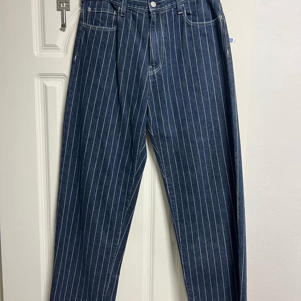 (32) 칼하트 오를리앙 스트라이프 팬츠