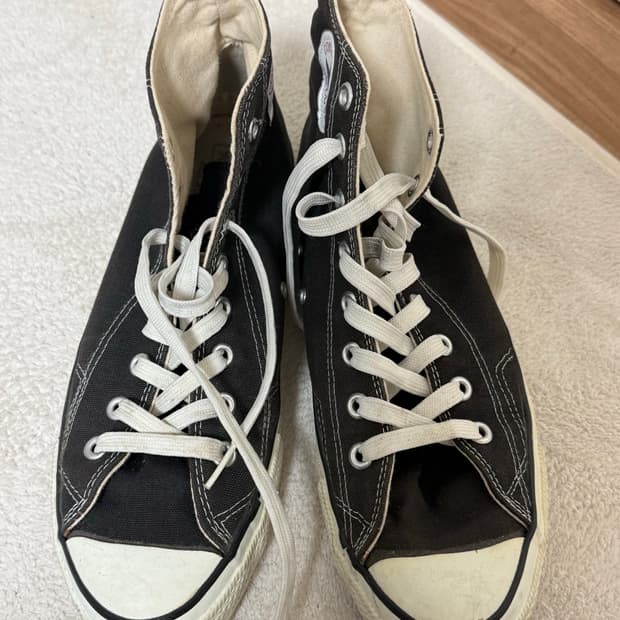 80s 빈티지컨버스 블랙