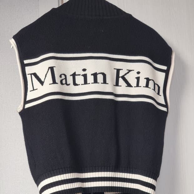 마땡킴 집업 조끼s