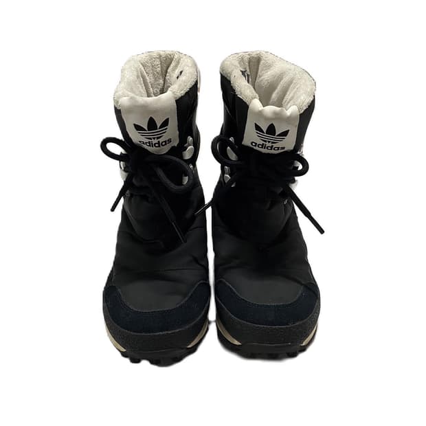adidas vintage black boots 