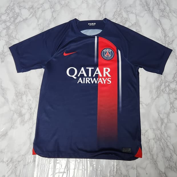 나이키 파리생제르망 홈 23-24 유니폼 반팔 노마킹