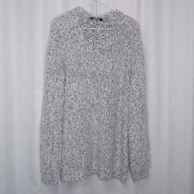 Vintage big long knit  