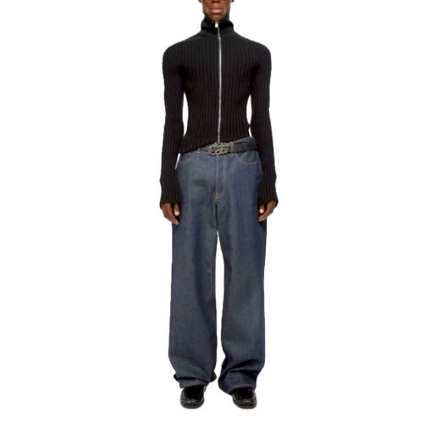 (M) 아크네스튜디오 25ss 투웨이 집업 니트