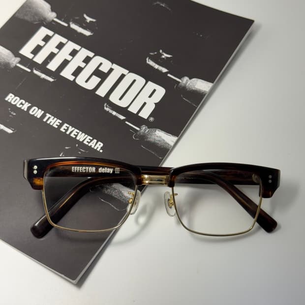EFFECTOR 이펙터 하금테 delay lll 안경 0051