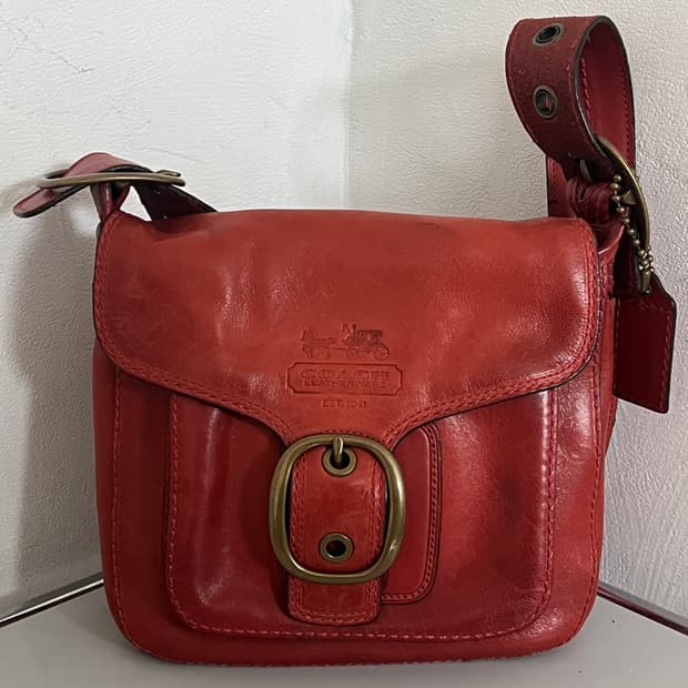 Old vintage Coach cross bag