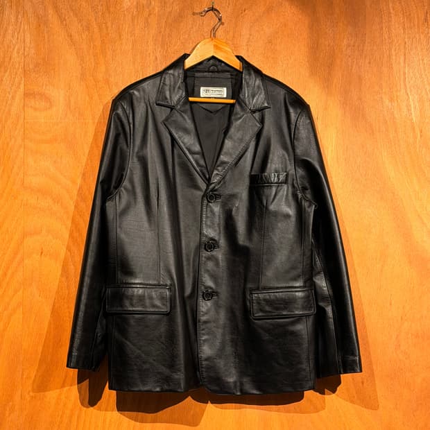 Sh 레더 소가죽 카코트 L 자켓