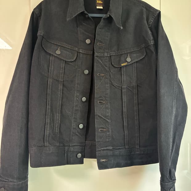 rrl lot 271 블랙 트러커 M 팝니다