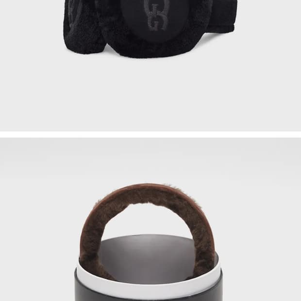 UGG EMBROIDERED LOGO EARMUFF