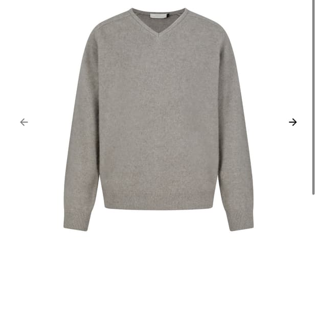 아모멘토 라쿤 브이넥니트 새상품 S racoon v-neck knit