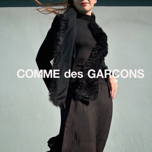 Comme des Garçons Fur Scarf Jacket