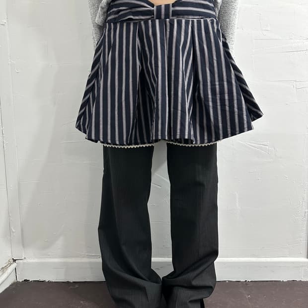 ribbon skirt pants