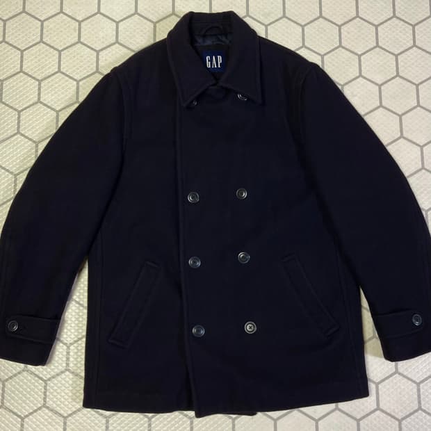 (M) 00s 갭 피코트 네이비 올드갭