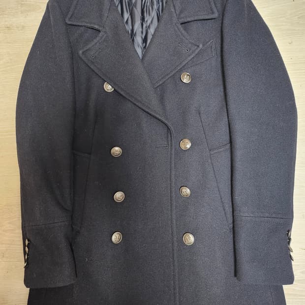 핸드스티치 은장 피코트