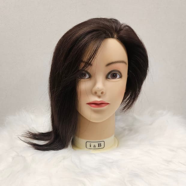 미용사 국가자격시험 컷 연습용 통가발 민두 | 인모 | 1.5만원