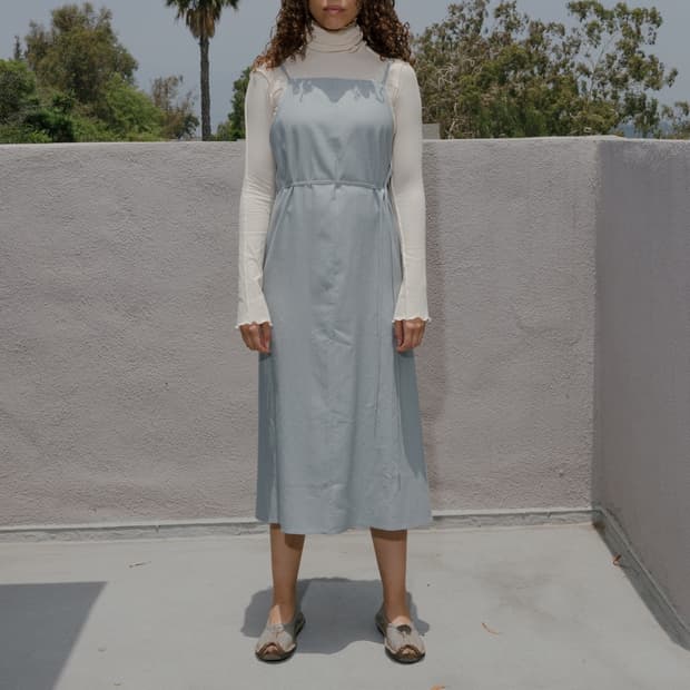 베이스레인지 yumi apron dress