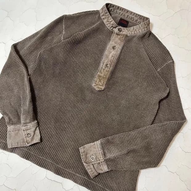 풀카운트 헨리넥 니트