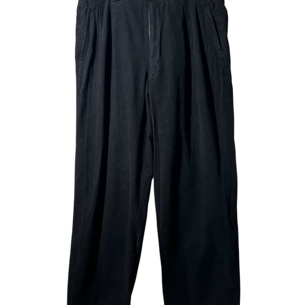 allegri 몰스킨 와이드 팬츠 슬랙스