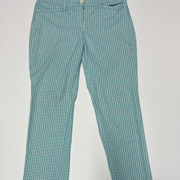 먼싱웨어 골프 기능성 하운드투스 체크 바지 30.7인치