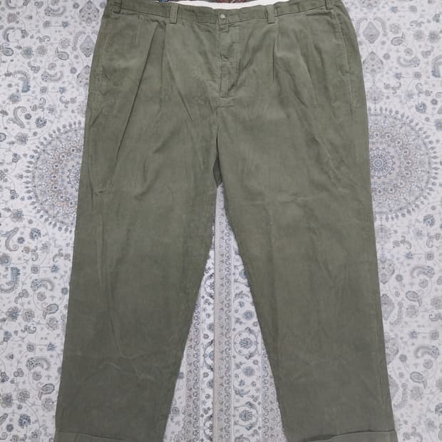 폴로 랄프로렌 올리브 코듀로이 팬츠 48/30