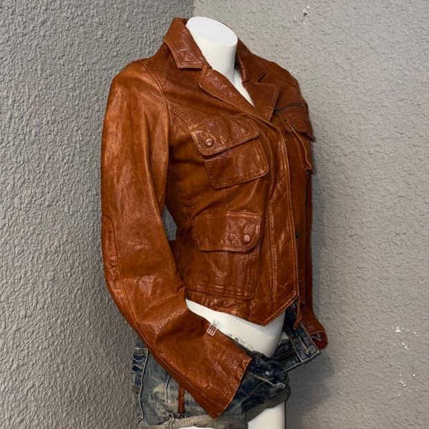 빈티지 가죽자켓