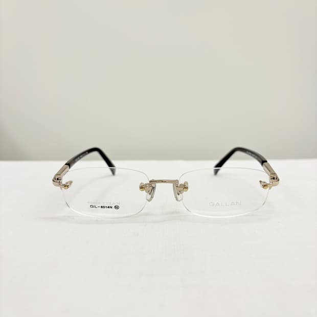GALLAN 골드 스퀘어 빈티지 무테