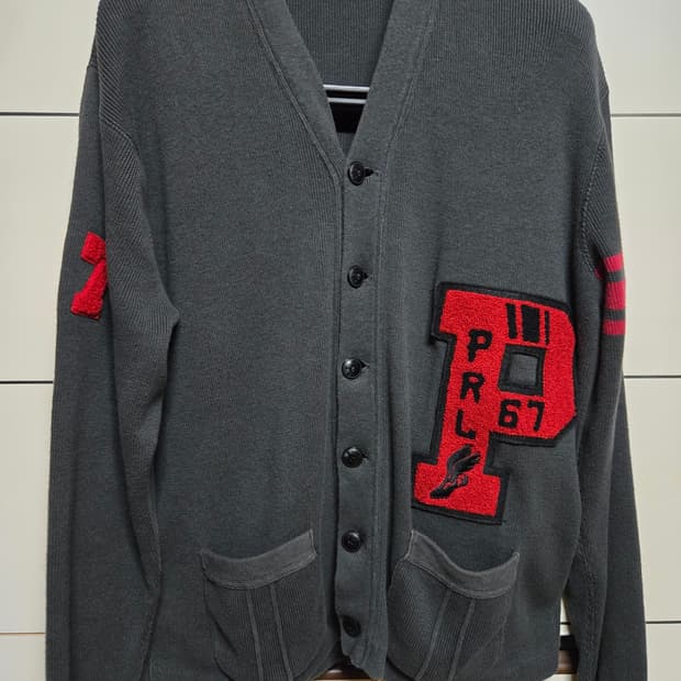 폴로 랄프로렌 스포츠 P패치 가디건