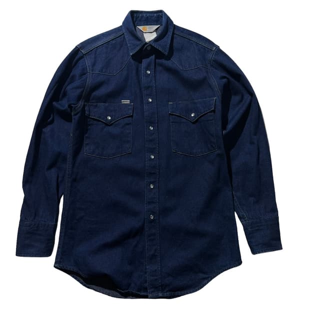 칼하트 90’s 데님 웨스턴 셔츠