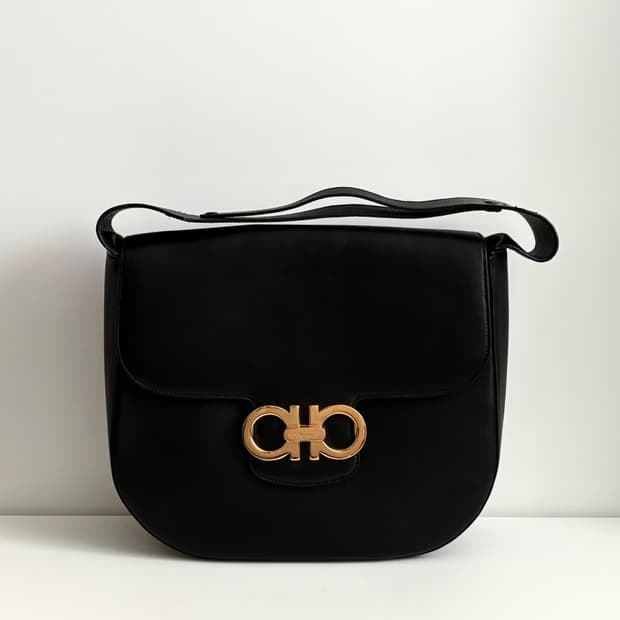 Ferragamo 페라가모 간치니 숄더백 금장