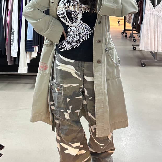 디젤 트렌치코트