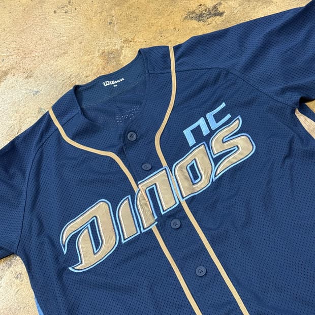 [95] 윌슨 NC 다이노스 야구 유니폼 네이비 권희동 마킹 b18