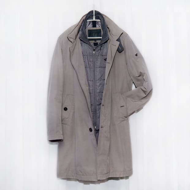 헨리코튼 모던 파일럿 디테처블 패딩 코트 자켓 (95 / 100+)