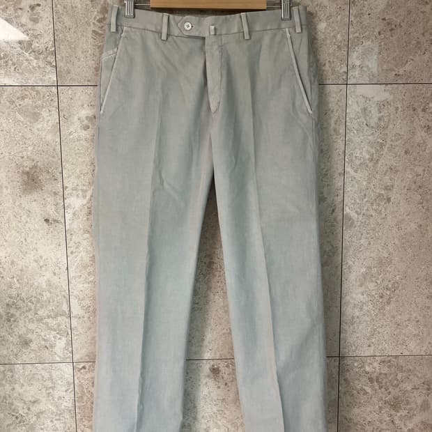 로로피아나 베이지 코튼 팬츠 46 정품