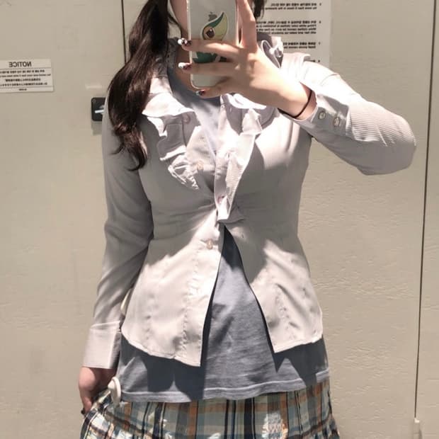 빈티지블루페어리셋💙 하구미 모리 