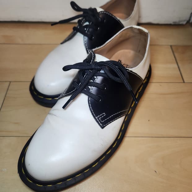 (230)닥터마틴x꼼데가르송 콜라보 1461 더비슈즈