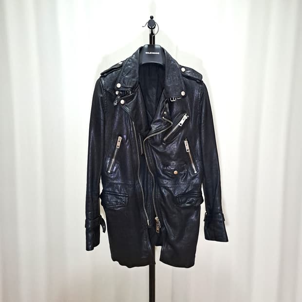 (택포) 이태리 수입 양가죽 하프코트 B802